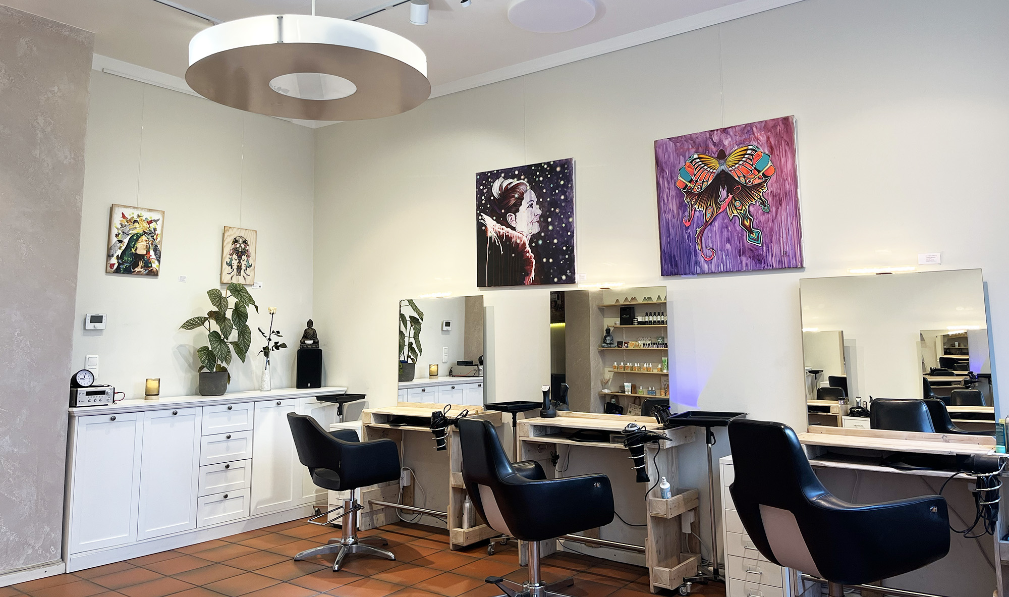 Bild von Bedienungsplätzen im Salon